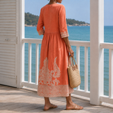 Annabel Midi Dress - Lead Alternate View