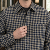 Jason Plaid Overshirt - Lead Product Detail