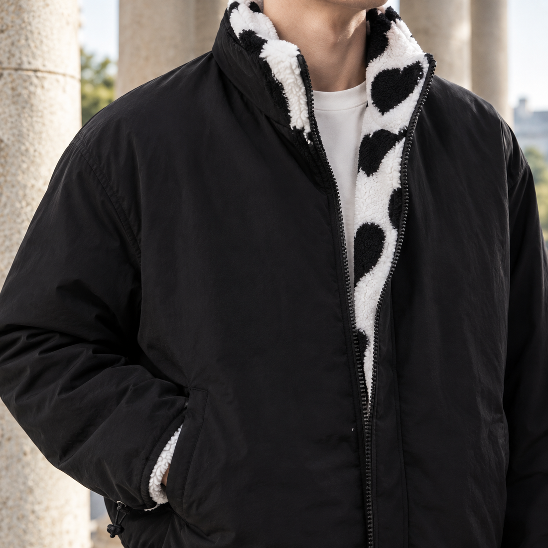 Alden Heart Jacket - Lead Product Detail