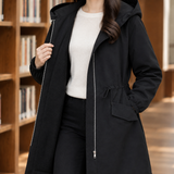 Aubrey Hooded Coat - Lead Product Detail