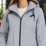 Morwenna Hooded Jacket - Lead Product Detail