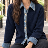 Rowena Denim Cardigan - Lead Product Detail