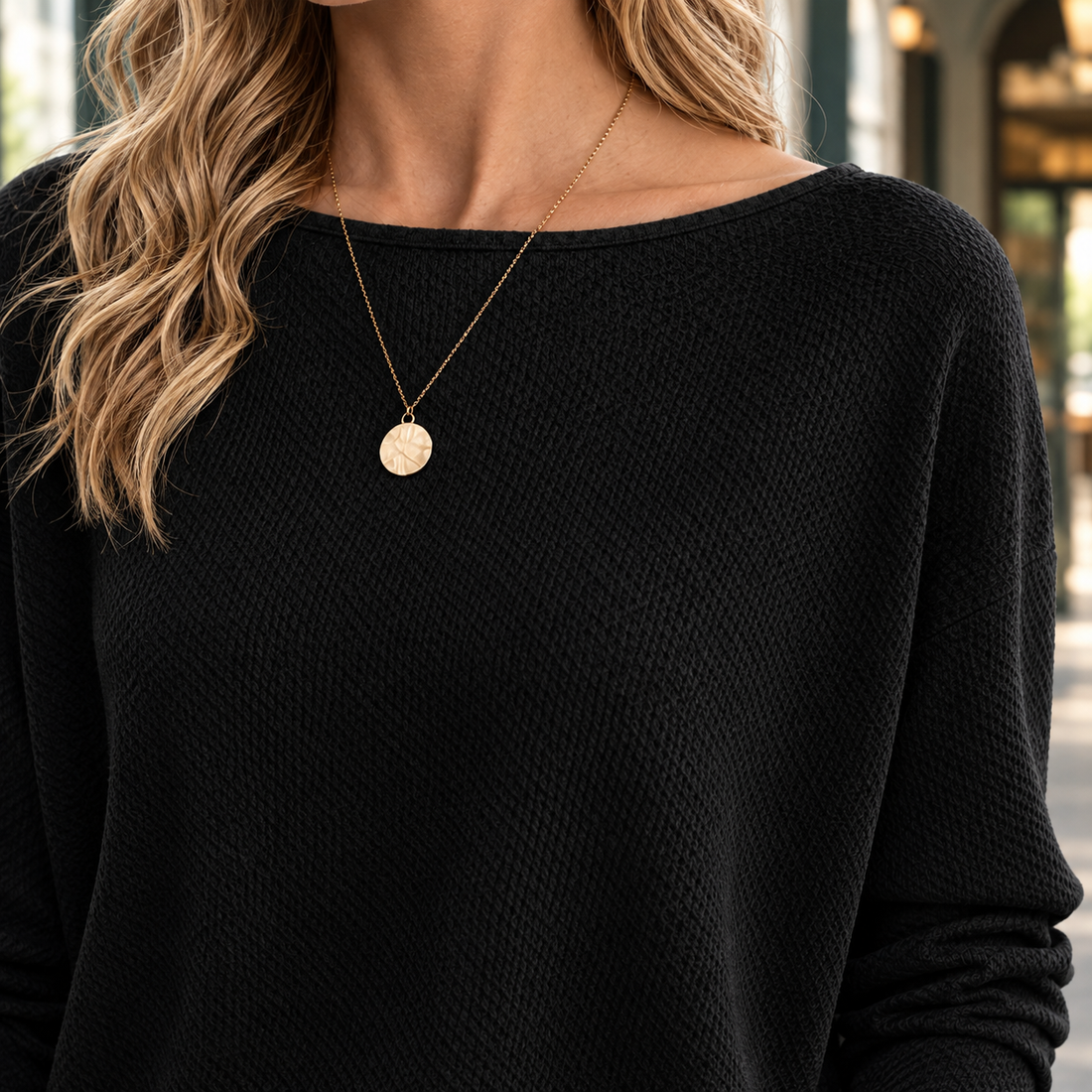 Martha Boatneck Top - Lead Product Detail