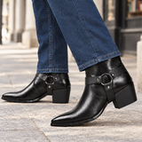 Pontano Harness Ankle Boots - Lead Product Detail