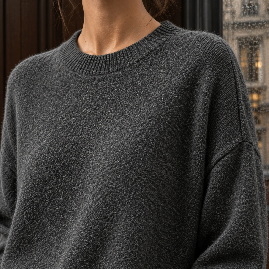Millie Crew Neck Sweater - Lead Product Detail