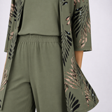 Ingrid-Belle Printed Pants Set - Lead Product Detail