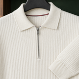 Cornelius Half-Zip Sweater - Lead Product Detail