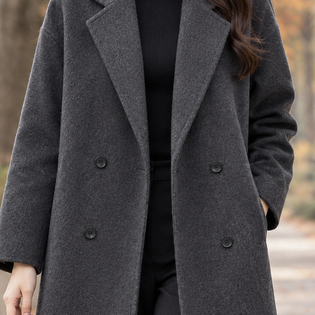 Annalise-Claire Cashmere Coat - Lead Product Detail