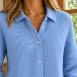 Sabina-Skye Collared Sweater - Lead Product Detail