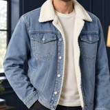 Colin Fleece-Lined Denim Jacket - Lead Product Detail