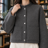 Philippa-Skye Patch Pocket Jacket - Lead Product Detail