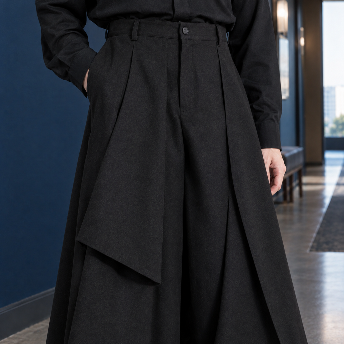 Gustave Wide Leg Pants - Lead Product Detail