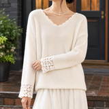 Nicole Cashmere Sweater - Lead Product Detail