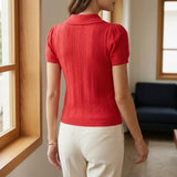 Giulia Pointelle Cardigan - Lead Alternate View