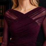 Yara-Pearl Wrap Top - Lead Product Detail