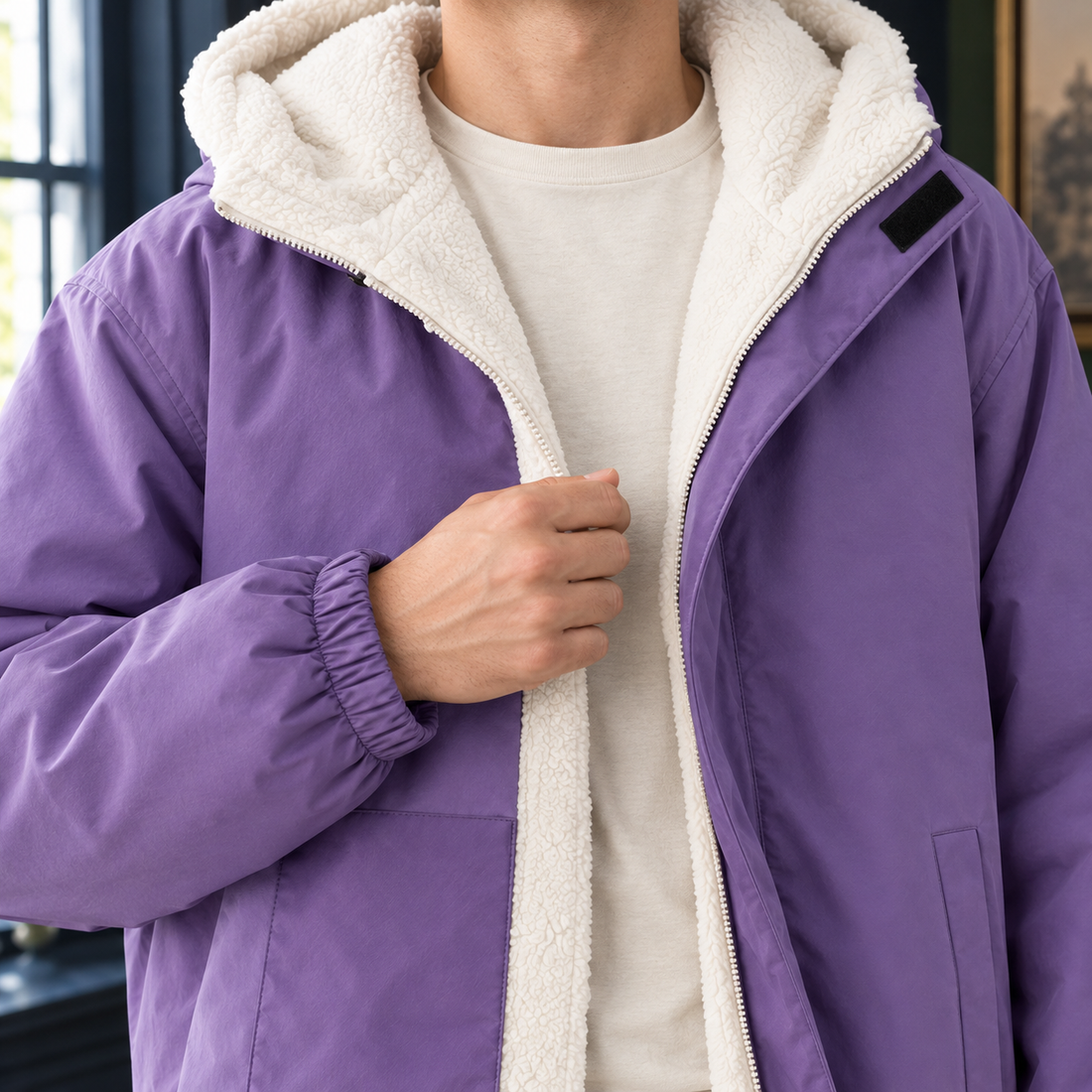 Jake Reversible Jacket - Lead Product Detail