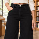 Leila Wide Leg Jeans - Lead Product Detail
