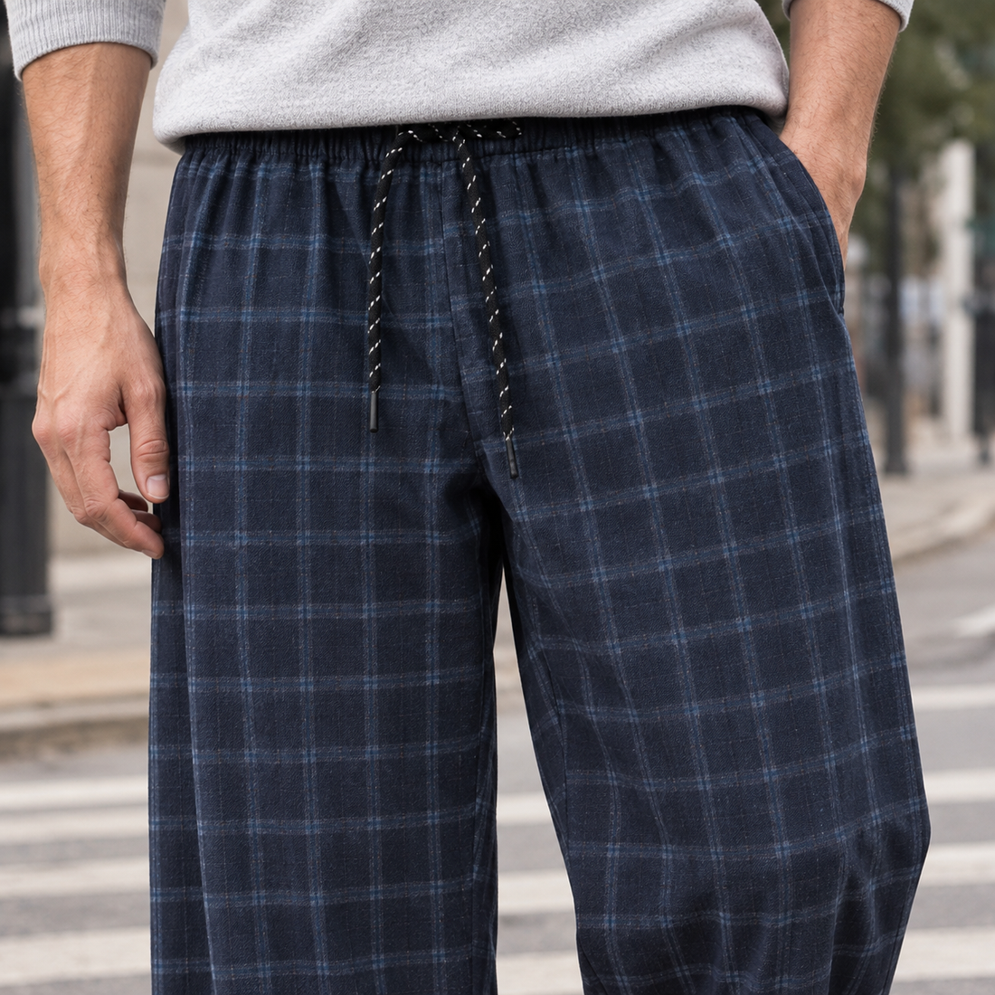 Bartholomew Relaxed Pants - Lead Product Detail