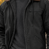 Isaac-Flynn Hooded Jacket - Lead Product Detail