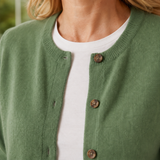 Annabel-Jane Button Front Sweater - Lead Product Detail