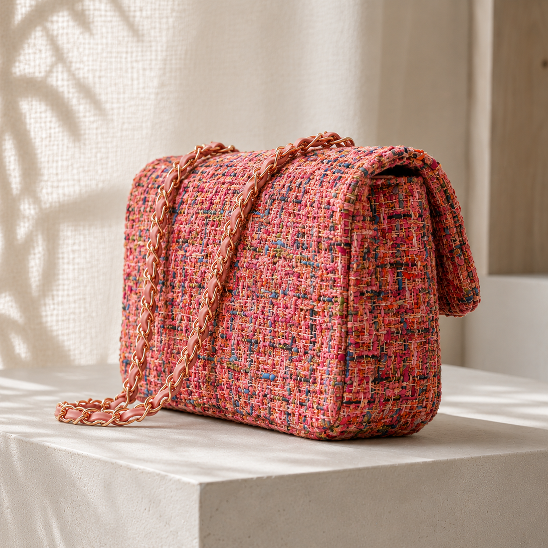 Leonelli Textured Shoulder Bag - Lead Alternate View
