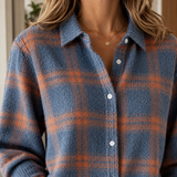 Lillian Plaid Overshirt - Lead Product Detail