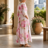 Bernadette Floral Maxi Dress - Lead Alternate View