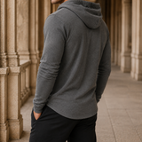 Marcel Lace-Up Sweater - Lead Alternate View