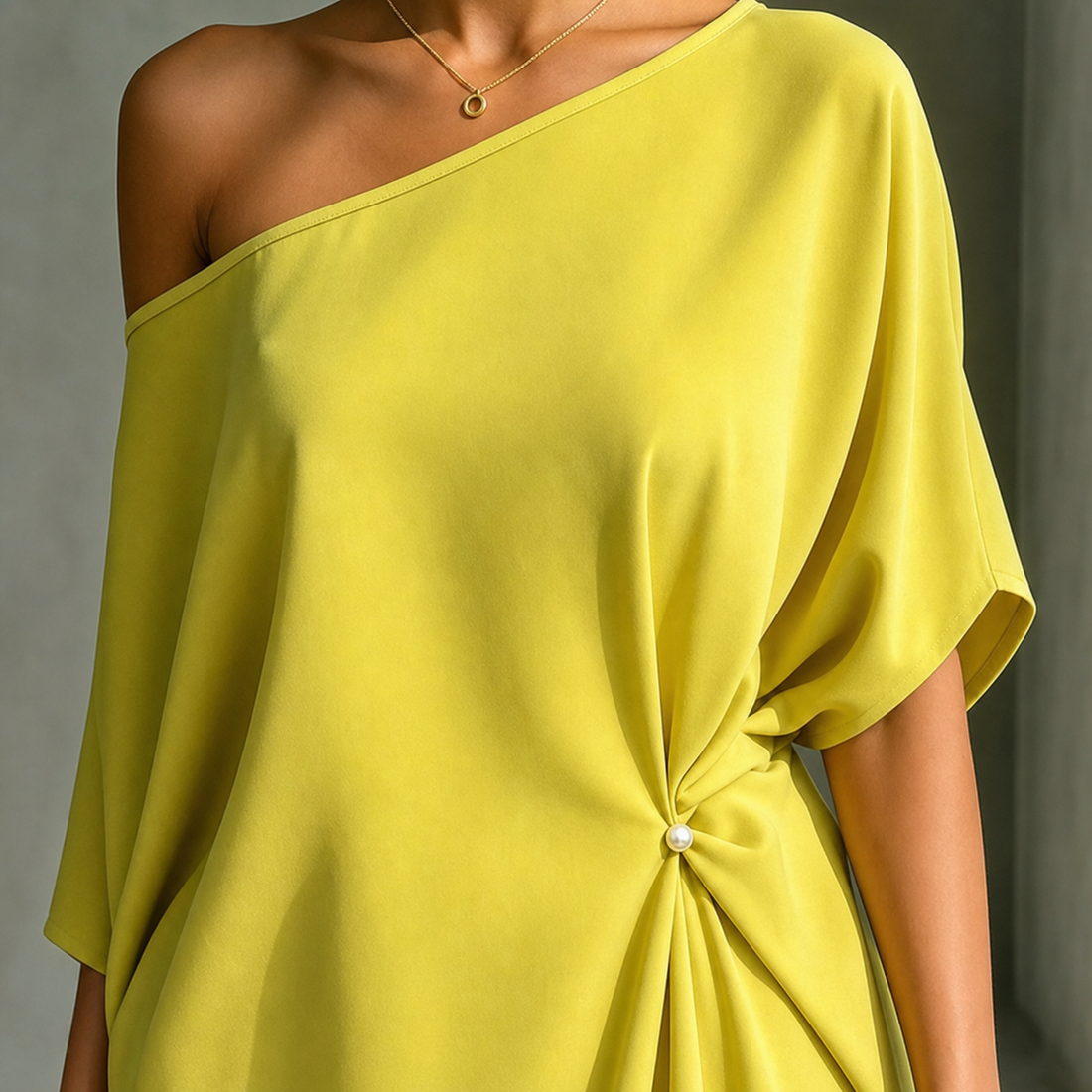 Nadia-Skye Asymmetric Maxi Dress - Lead Product Detail