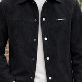 Amos-Lane Snap Front Jacket - Lead Product Detail