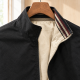 Aurelien Stand Collar Jacket - Lead Product Detail