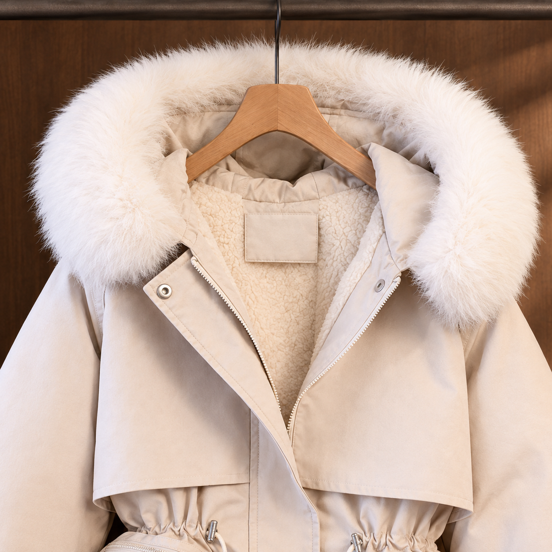 Sabina-Jade Plush Trim Parka - Lead Product Detail