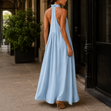 Maia Halter Maxi Dress - Lead Alternate View
