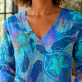 Clara-Kate V Neck Blouse - Lead Product Detail