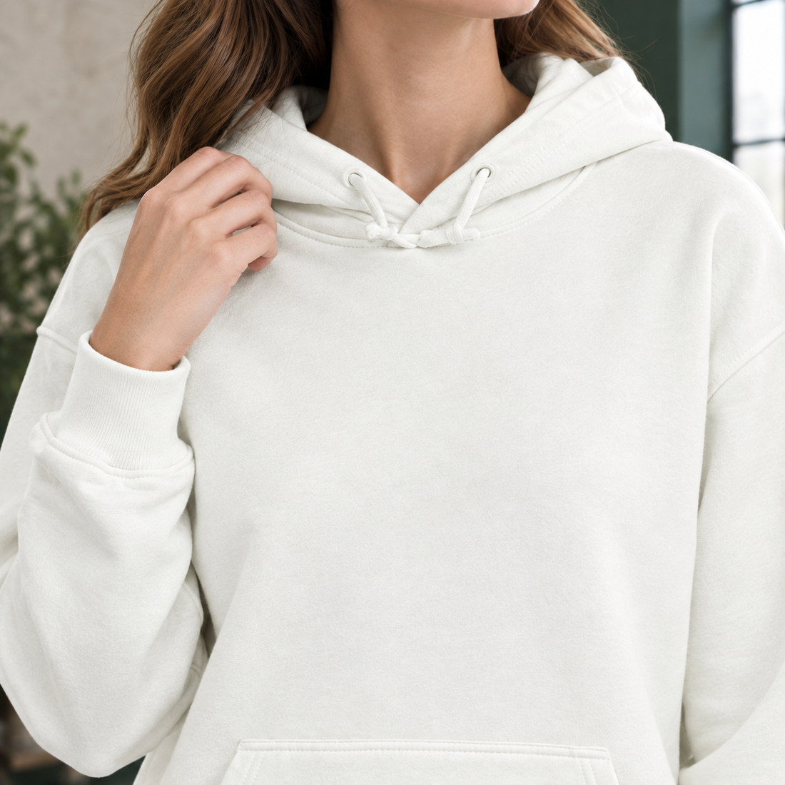 Joy-Hope Relaxed Hoodie - Lead Product Detail