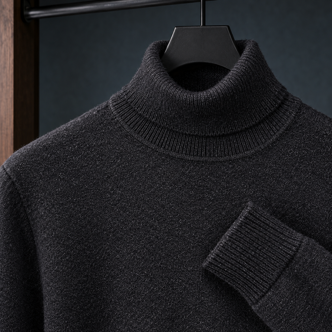 Sebastien Turtleneck Sweater - Lead Product Detail