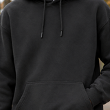 Idris-York Relaxed Hoodie - Lead Product Detail