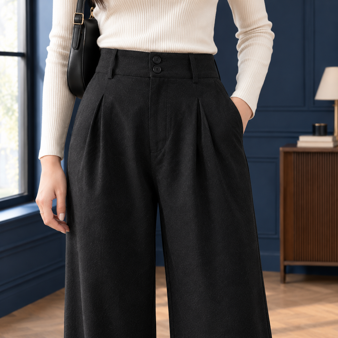 Pomeline-Grace Wide Leg Pants - Lead Product Detail