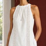 Morgan Lace Panel Dress - Lead Product Detail