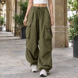 Charlotte-Belle Relaxed Cargo Pants - Lead Product Detail