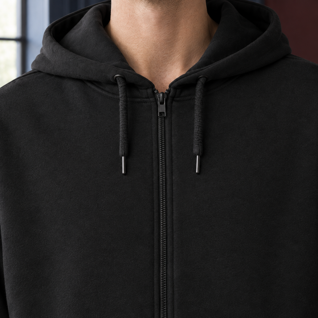 Lancelot Zip Hoodie - Lead Product Detail