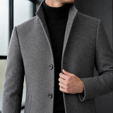 Vidal Wool Overcoat - Lead Product Detail