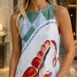 Ancelin Sleeveless Dress - Lead Product Detail