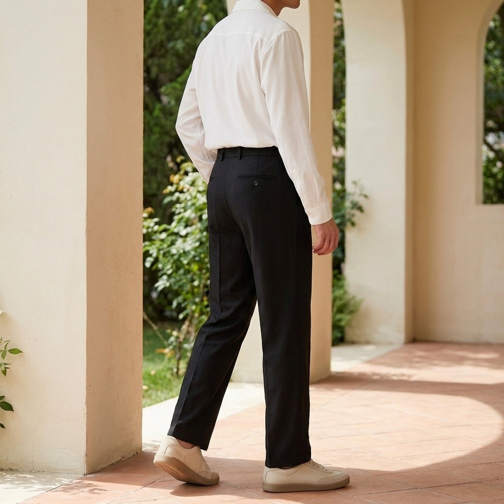 Carter Straight Leg Pants - Lead Alternate View