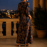Stella Floral Maxi Dress - Lead Alternate View