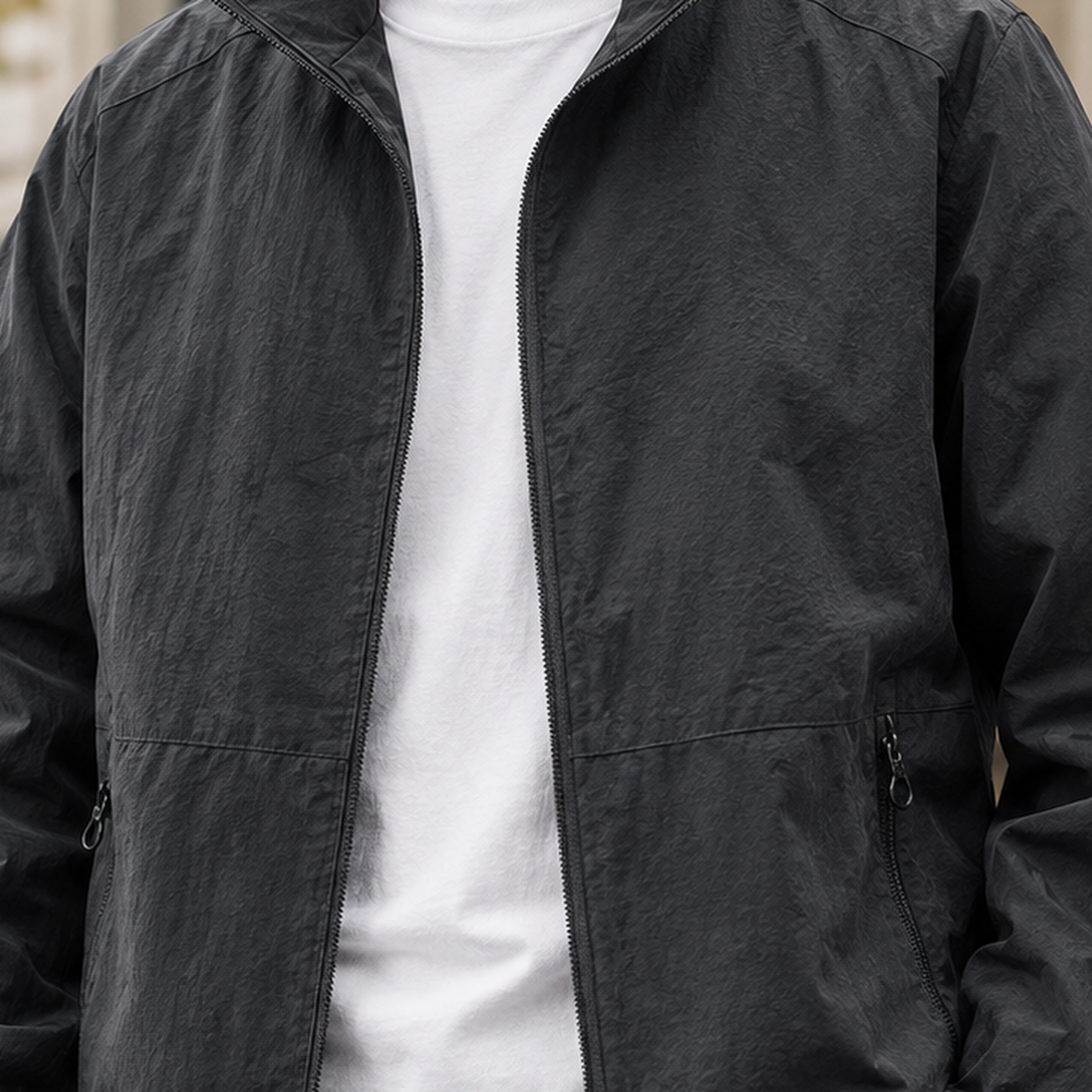 Matthias-Grant Zip Jacket - Lead Product Detail