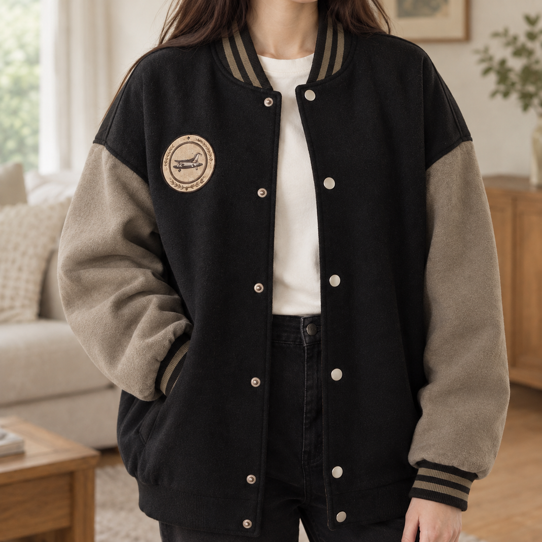Tessa Varsity Jacket - Lead Product Detail