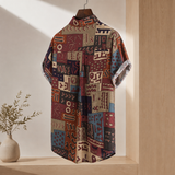Milo Printed Shirt - Lead Alternate View