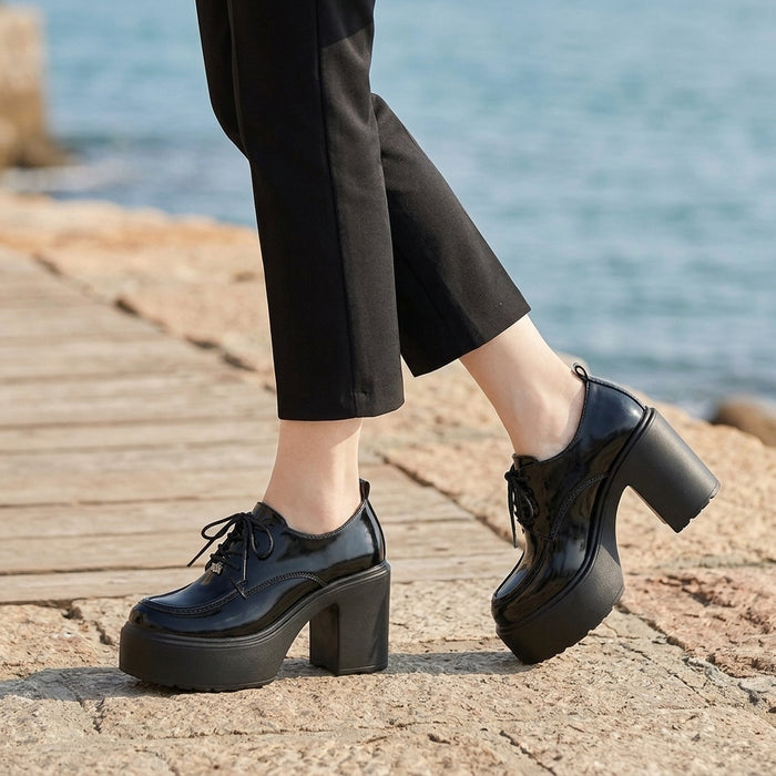 Sorrento Platform Derby Shoes