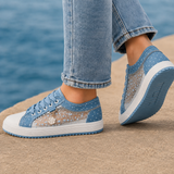 Neroni Floral Sneakers - Lead Alternate View
